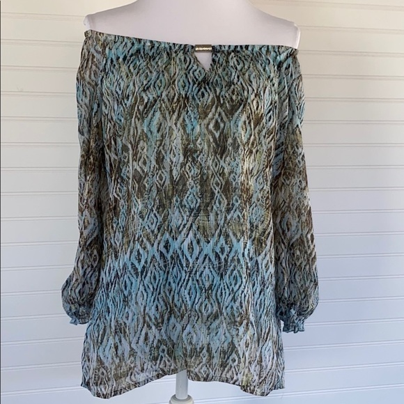 Dressbarn tunic blouse Size Medium - Picture 1 of 7